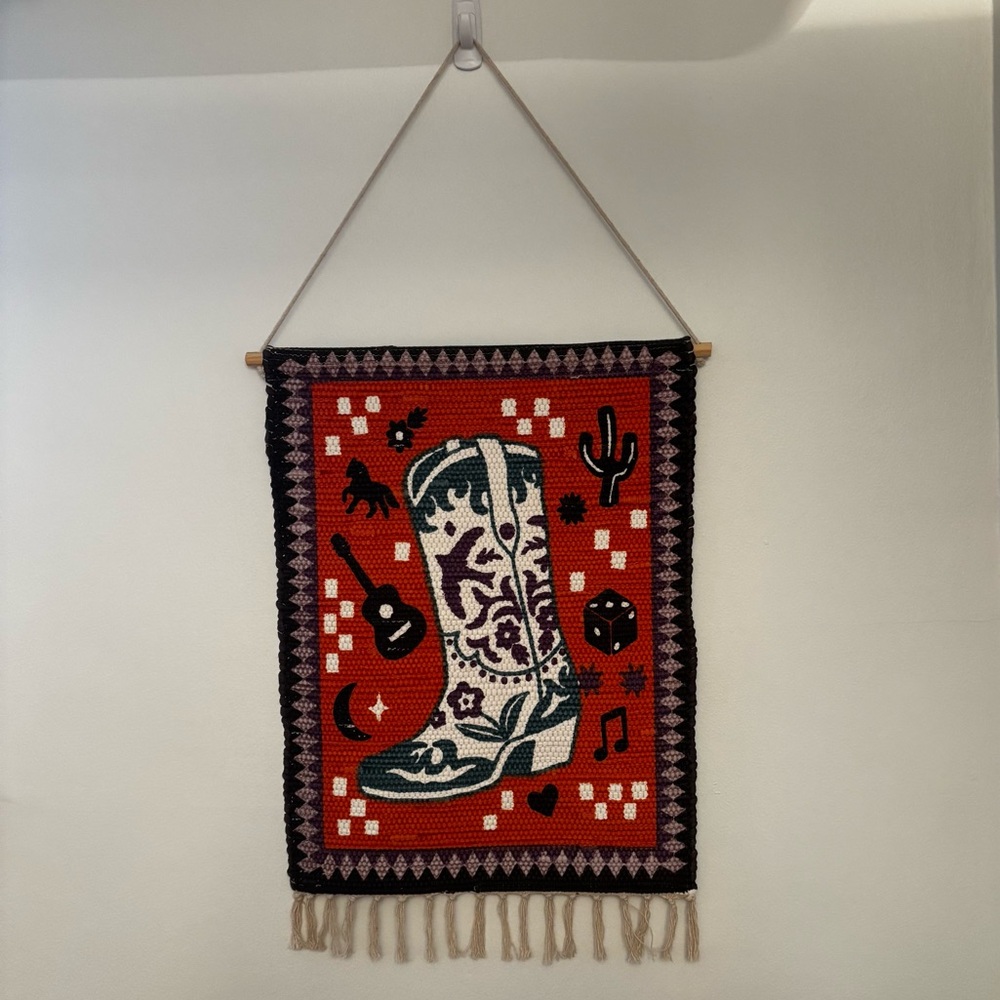 Urban outfitters cowgirl hanging wall decor